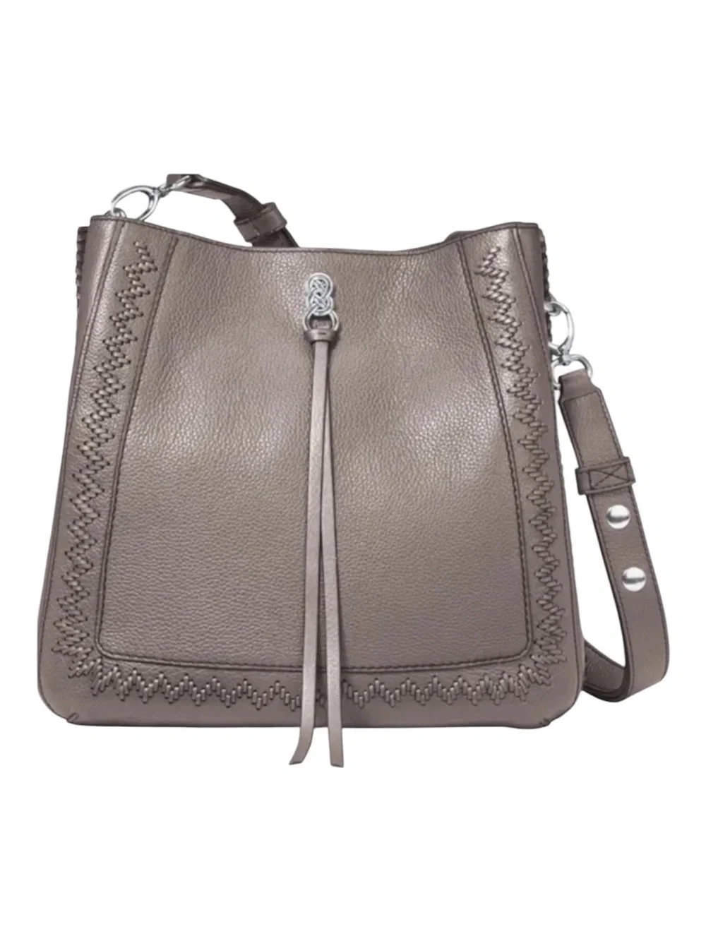 Brighton Georgia Convertible Hobo in Sable leather
